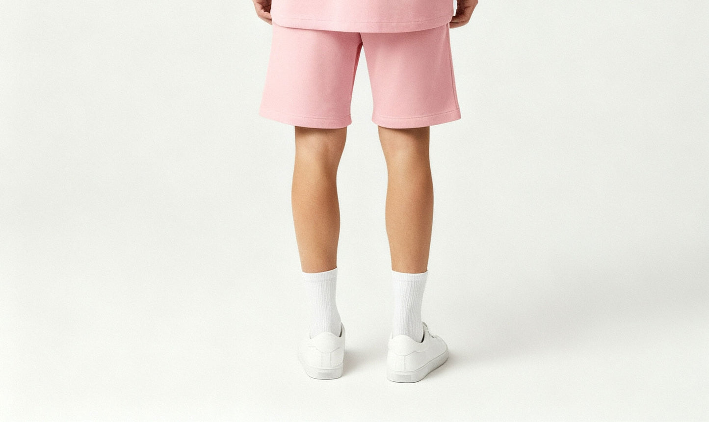 Pinky Grey Snake Shorts — Women